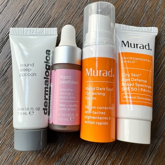 Dermalogica Murad Skincare Set Sound Sleep Cocoon Dark Spot Serum SPF 50 - Picture 2 of 2